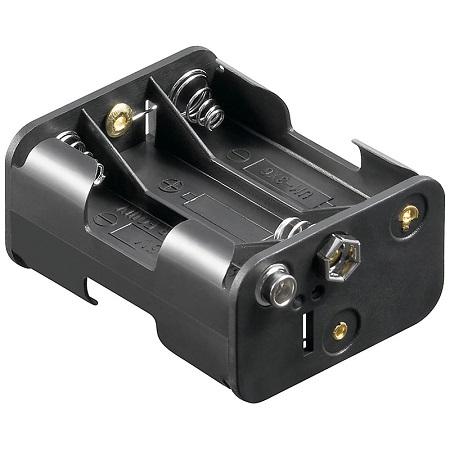 6x AA-Batteriehalter - Goobay