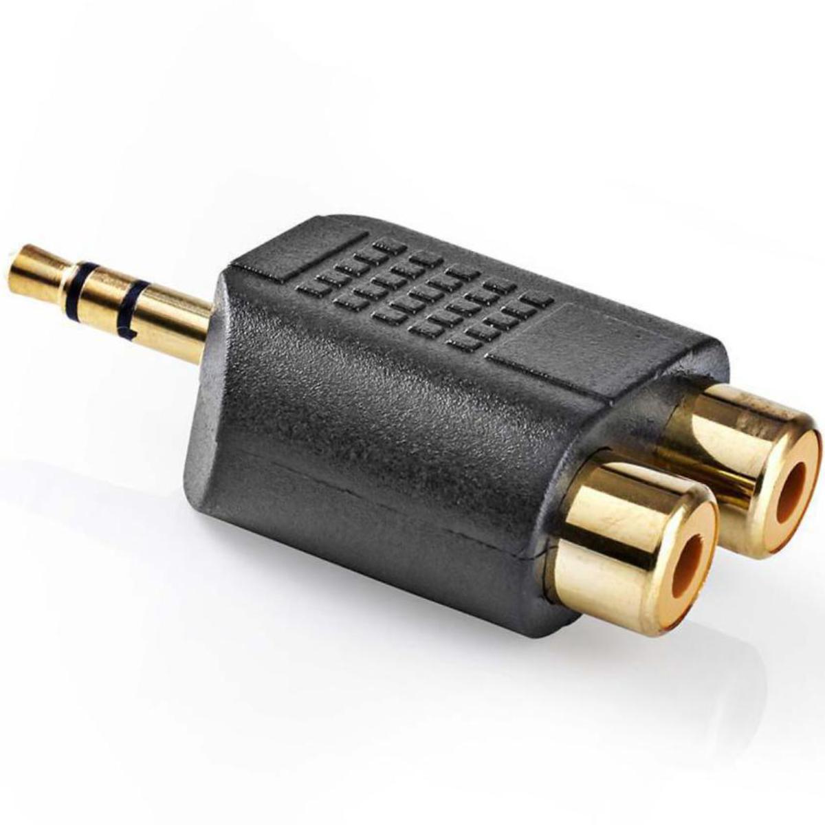 Jack - Tulp adapter - 3.5 mm - Stereo - Valueline