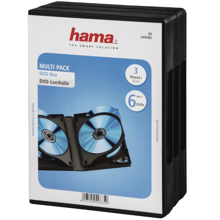 CD/DVD - 3 Stück - Hama