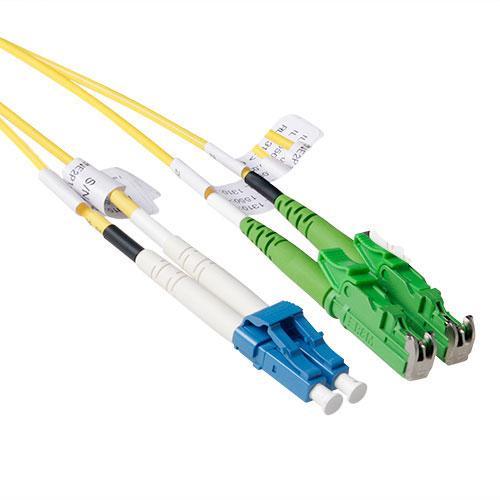 Glasvezel kabel - E2000 - LC - OS2 - EFB