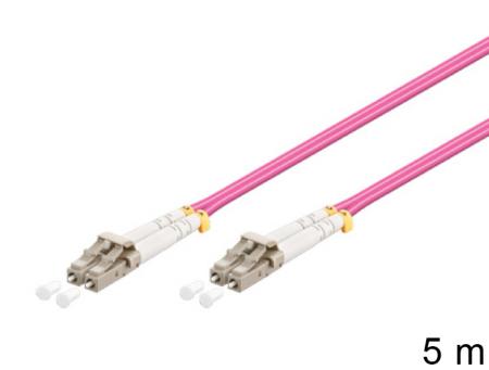 Vezeloptische LC/LC-kabel 50/125µ 5m OM4