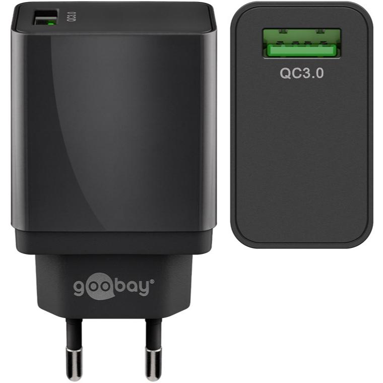 USB snellader - 3.000 mA - Goobay