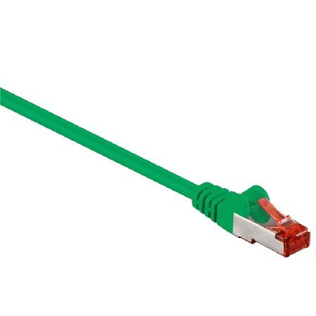 S/FTP-Kabel - 0,25 Meter - Grün - Goobay