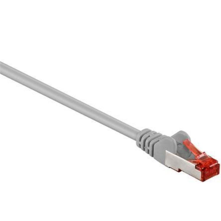 S/FTP-Kabel - 0,15 Meter - Grau - Goobay
