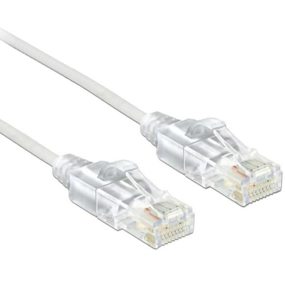 U-UTP LAN Kabel - 0,5 Meter - Weiss - Delock