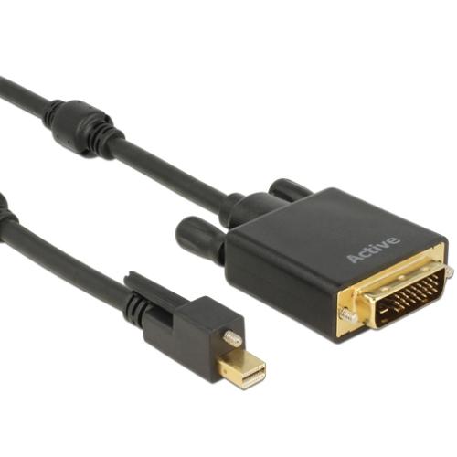 Mini DisplayPort auf DVI-Kabel - 3 Meter - Delock