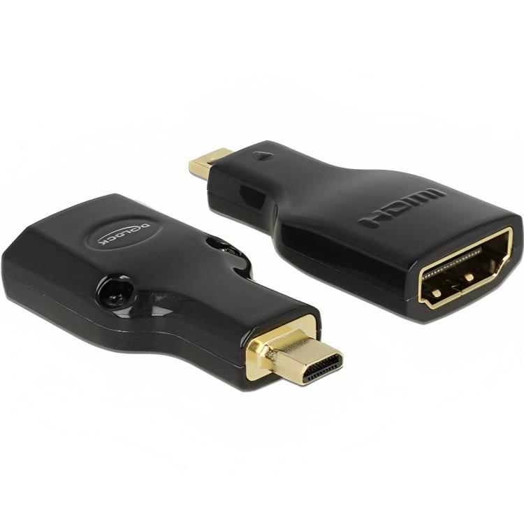 HDMI micro naar HDMI A verloopstekker - Delock