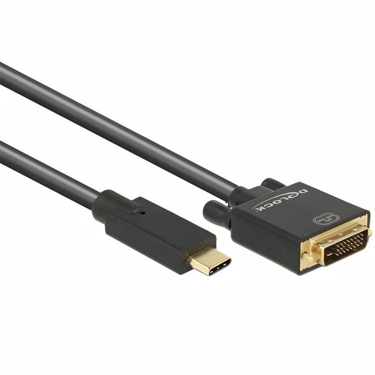 USB C naar DVI-D kabel - Delock