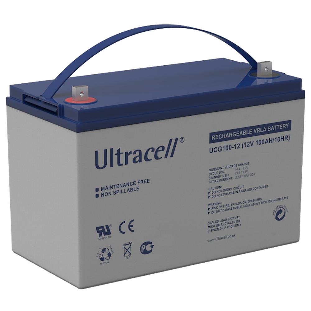 Ultracell DCGA/Deep Cycle Gel accu UCG 12v 100000mAh - Ultracell