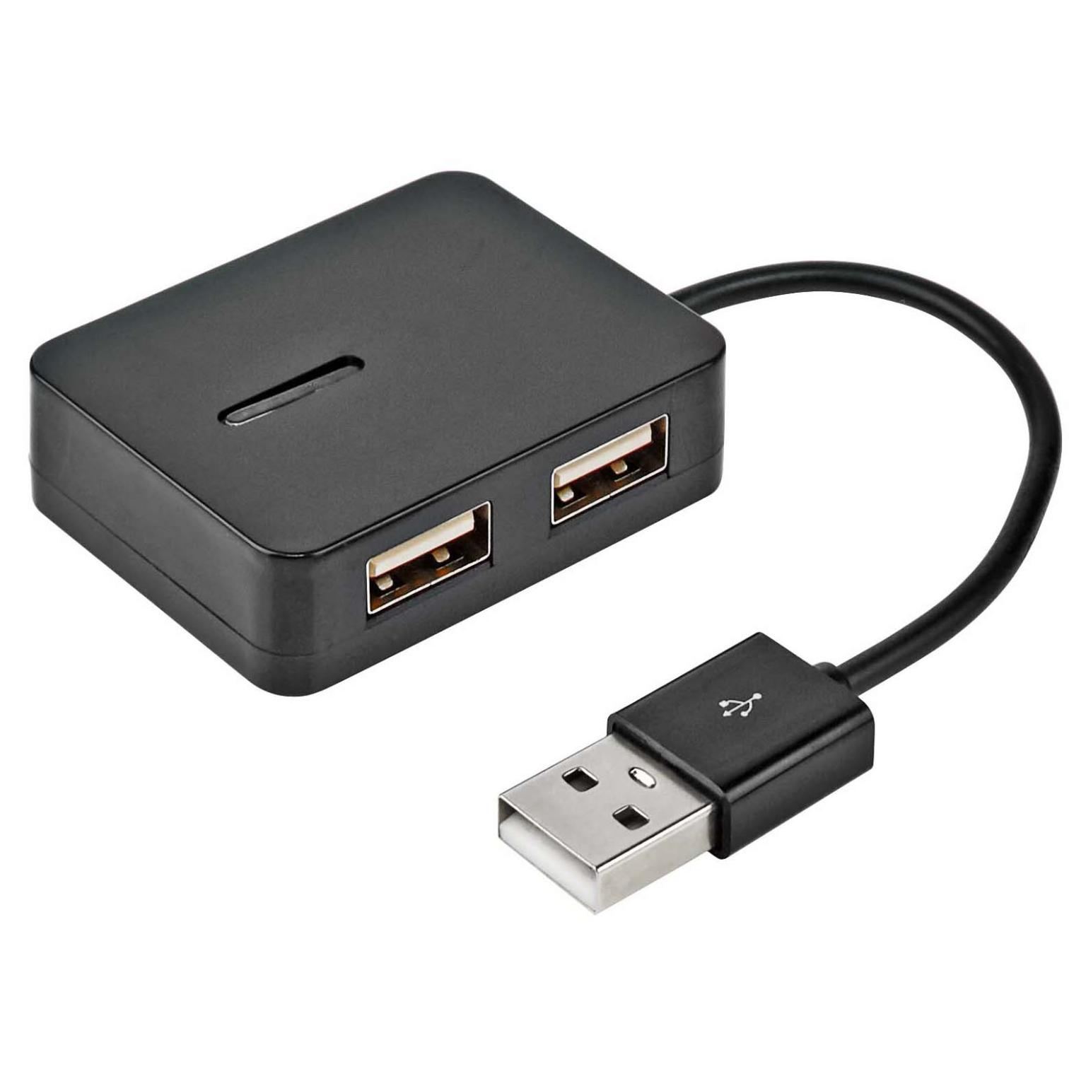 USB 2.0 Hub 4 USB Porten - Allteq