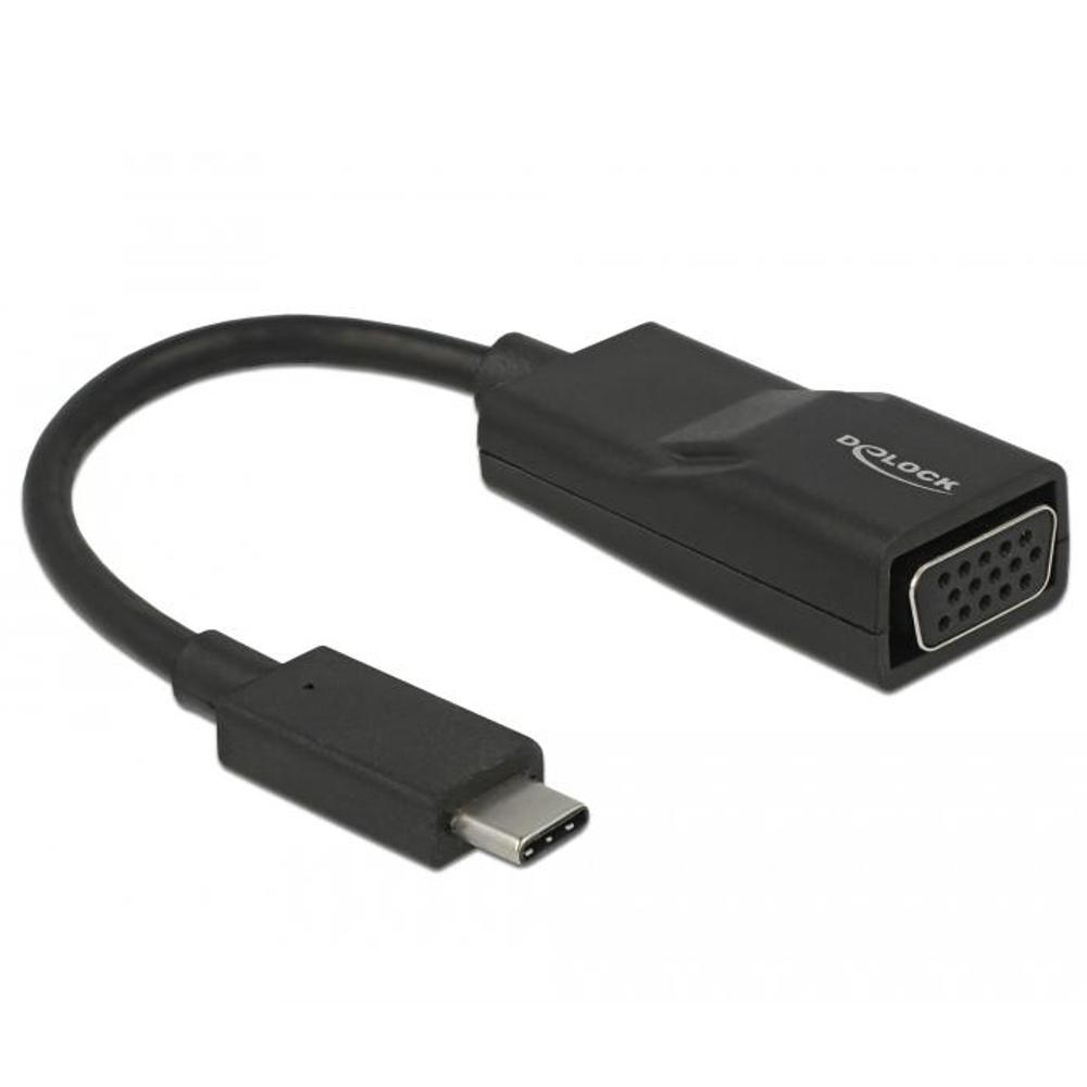 USB C naar VGA adapter - Delock