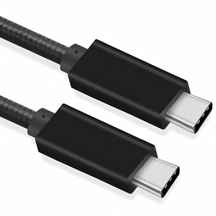 USB C auf USB C - 0,5 Meter - Schwarz - Allteq