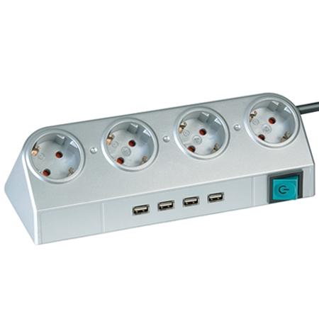 Steckdosenleiste mit USB Abbildung