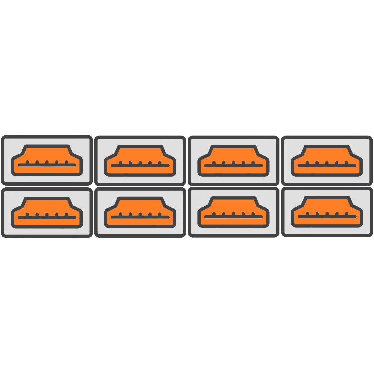 8 Ports HDMI Umschalter Abbildung