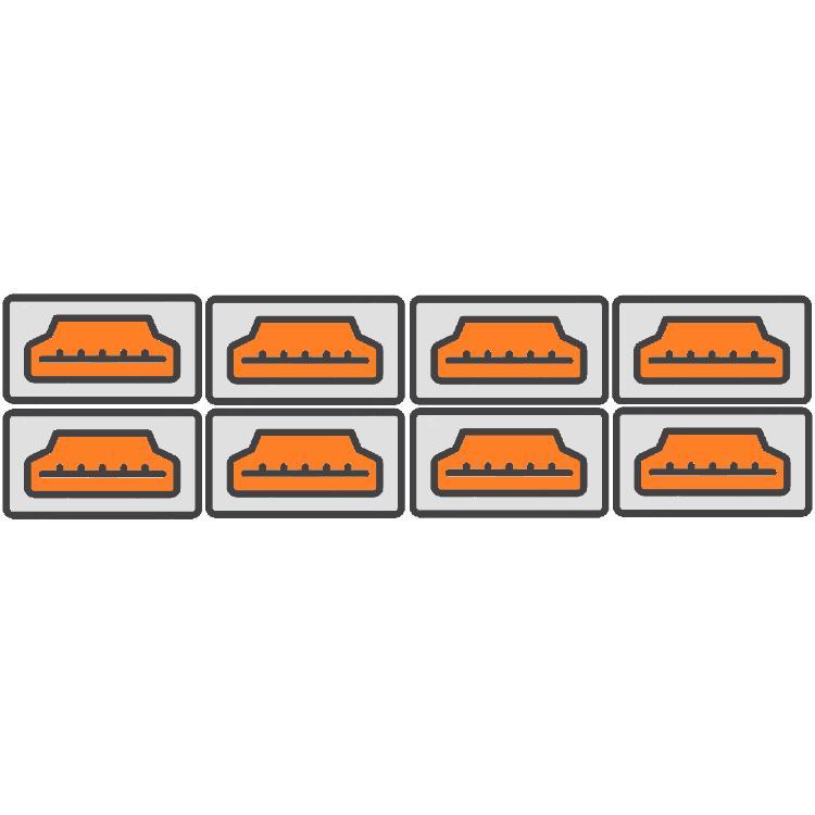 8 Ports HDMI Umschalter Abbildung