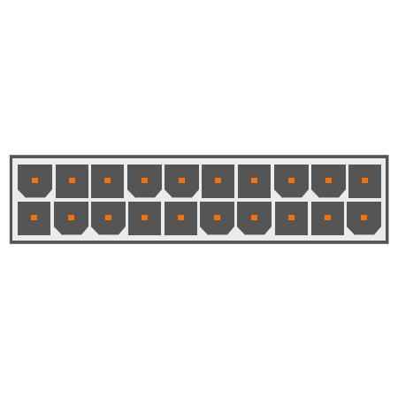 20-Pin ATX Abbildung