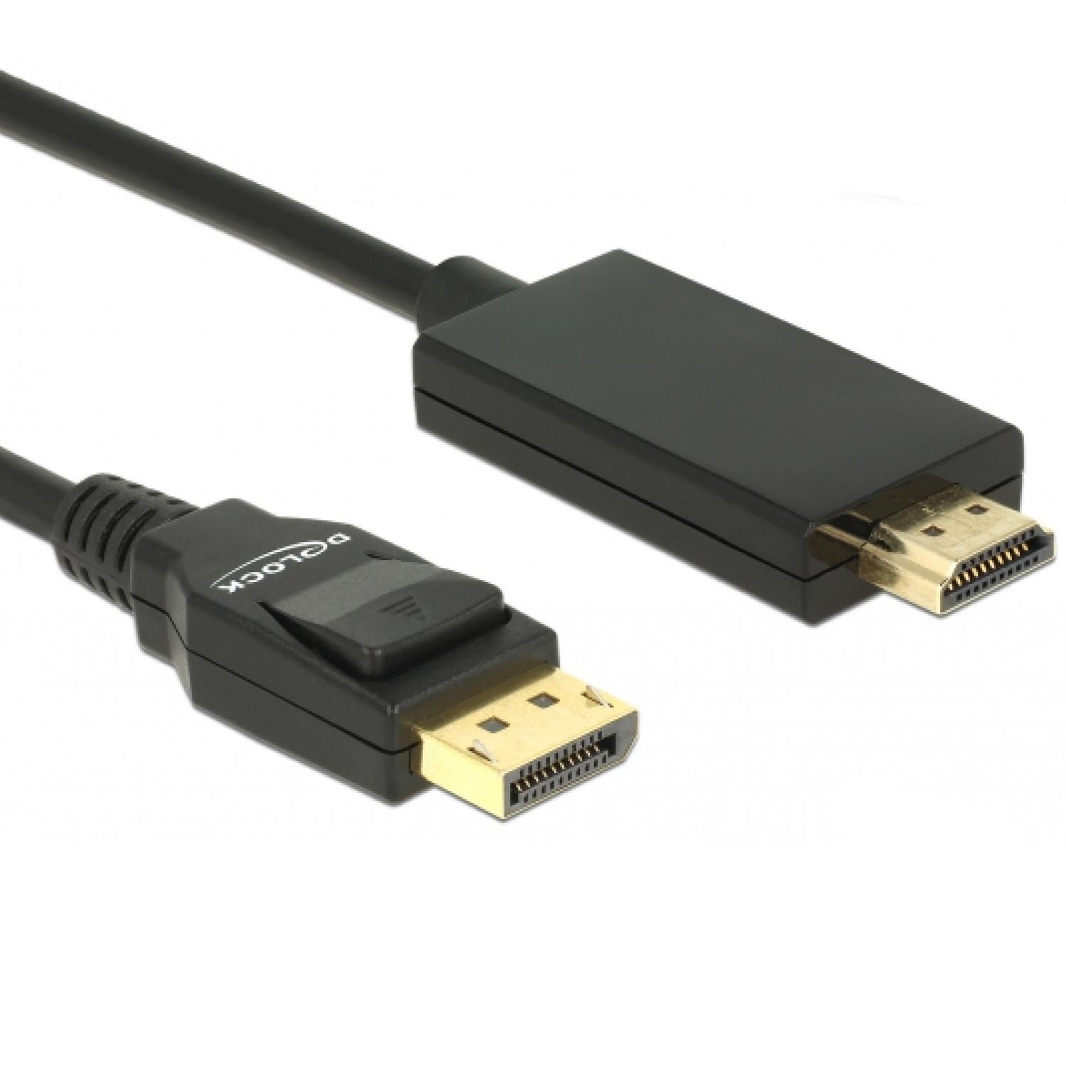 4K DisplayPort auf HDMI Kabel Abbildung