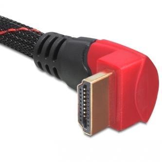 HDMI-Kabel nach unten abgewinkelt Abbildung