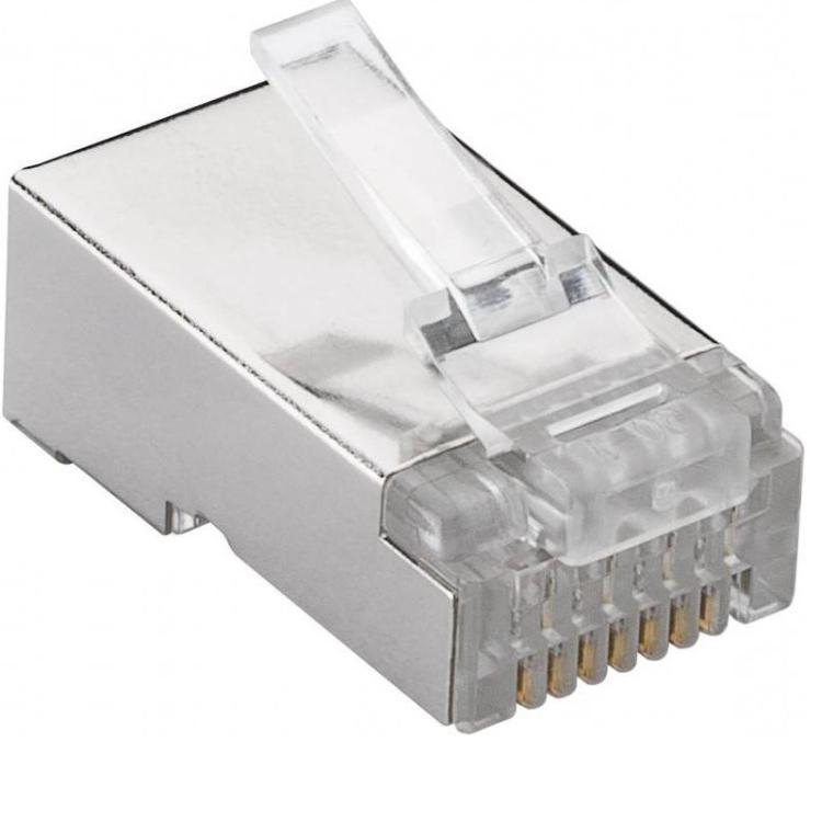 Stecker, Dose und Crimpzange Abbildung