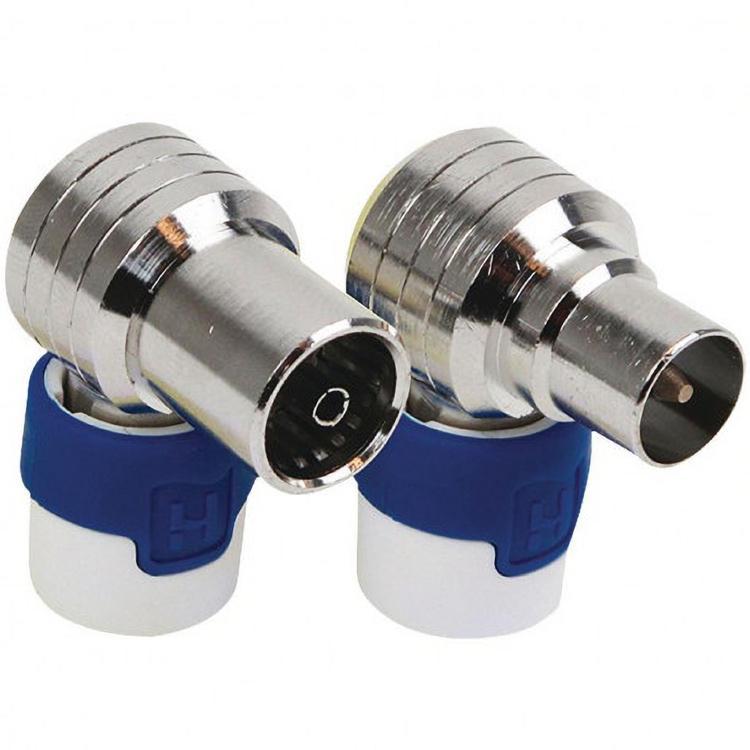 Koaxial-Stecker zum Aufstecken Abbildung