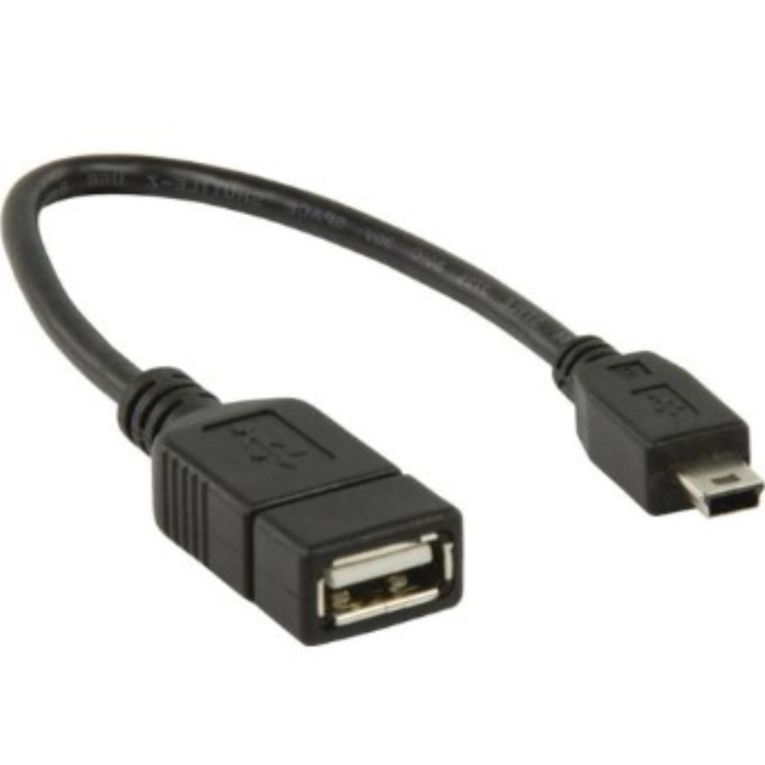Mini-USB auf USB A Abbildung