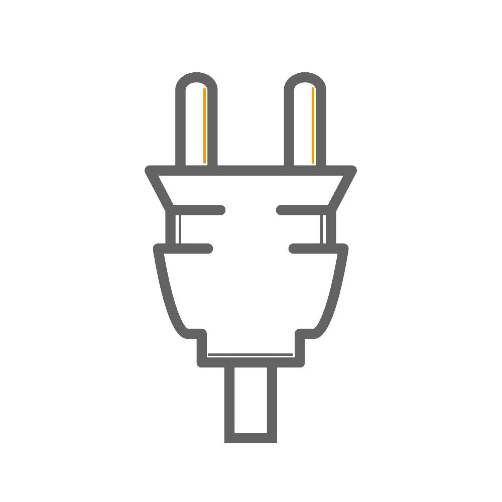 Euro-Stecker Abbildung