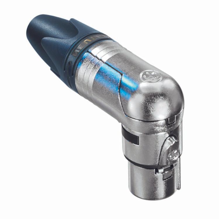 Gewinkelter XLR-Stecker Abbildung