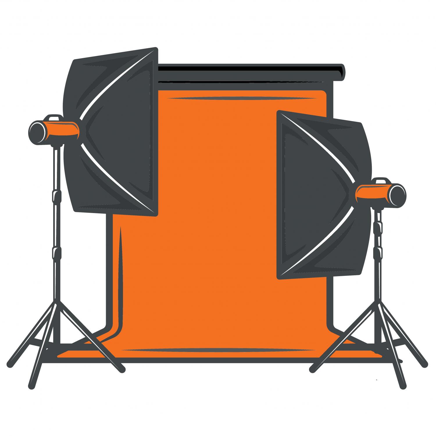 Komplettes Fotostudio Abbildung
