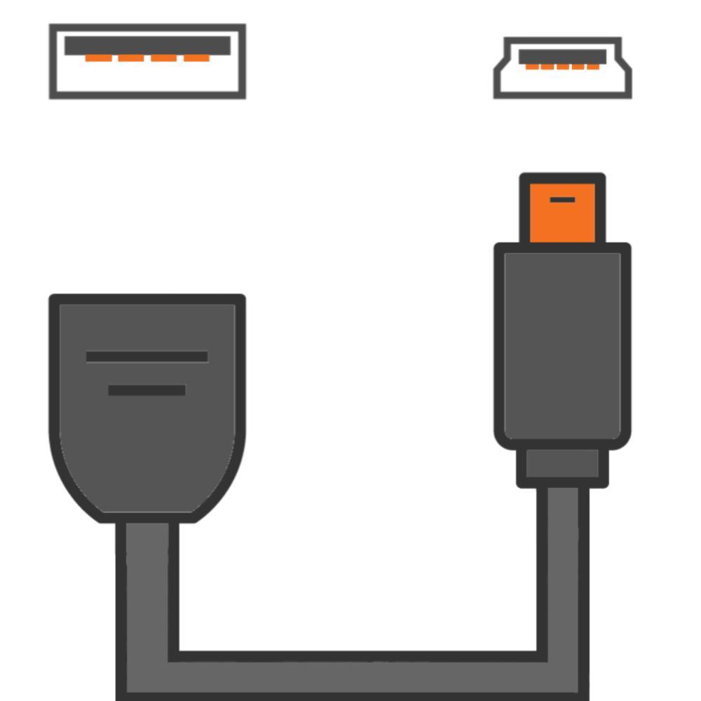 Mini-USB-Navigationsverlängerungskabel Abbildung