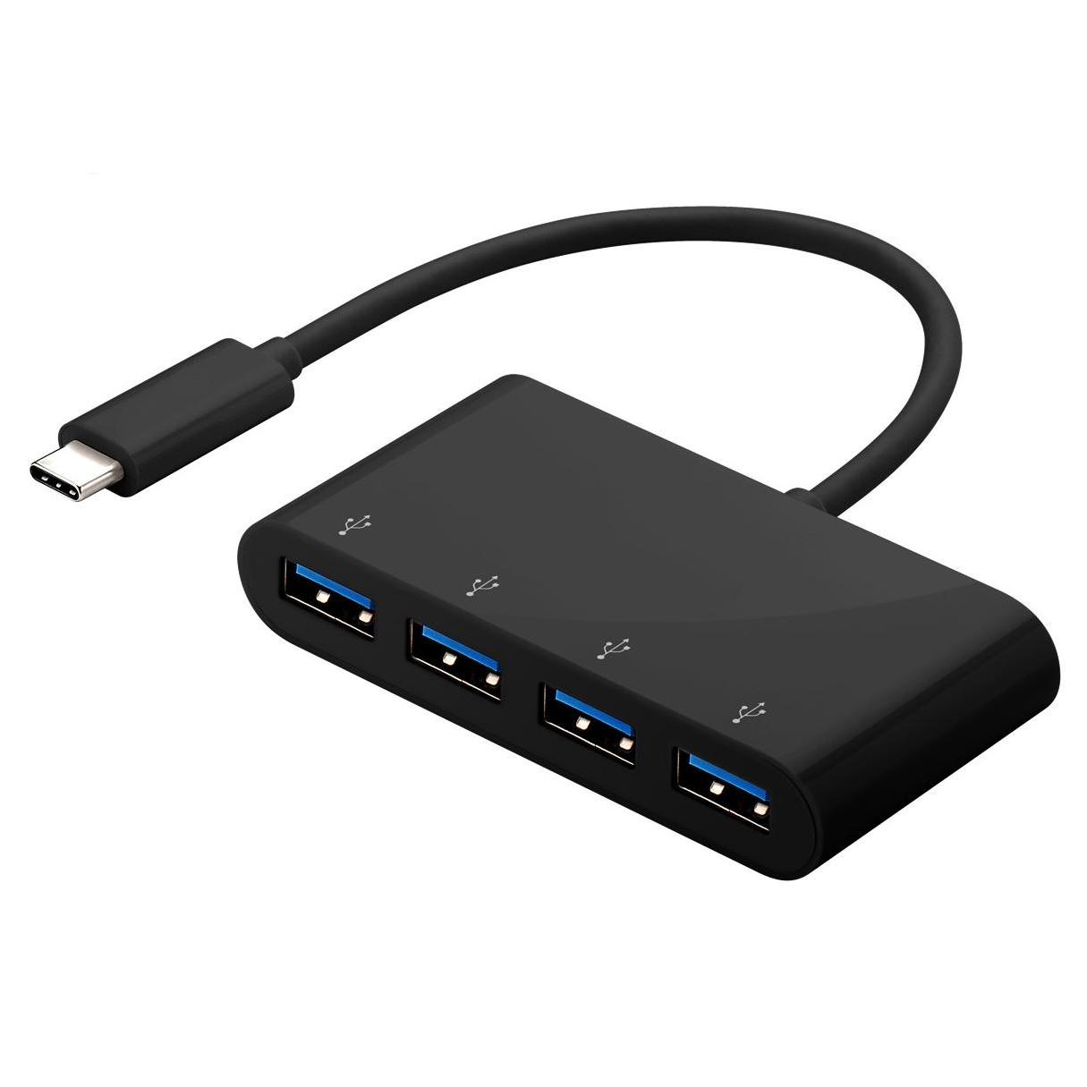 USB-C-auf-USB-C- und USB-A-Hub Abbildung