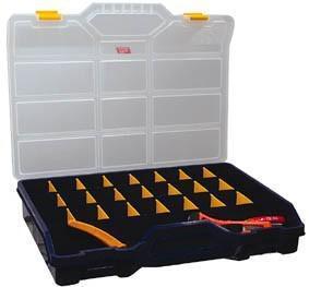 Premium-Sortierbox - Koffer mit Ablagefächern