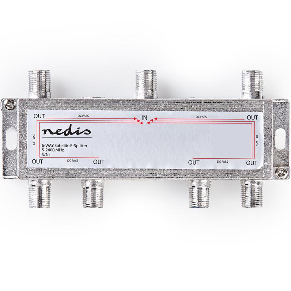 Multitap 6-fach - Nedis