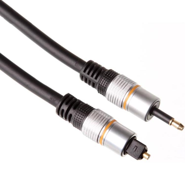 Optisches Audiokabel - Toslink und spdif - HQ - 2,5 Meter