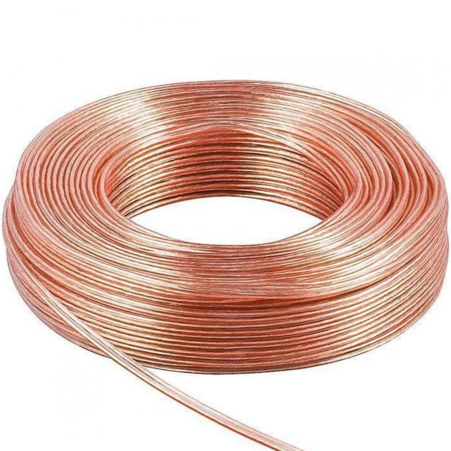 Luidspreker kabel - 100 meter op rol - 1.5 mm² - Goobay