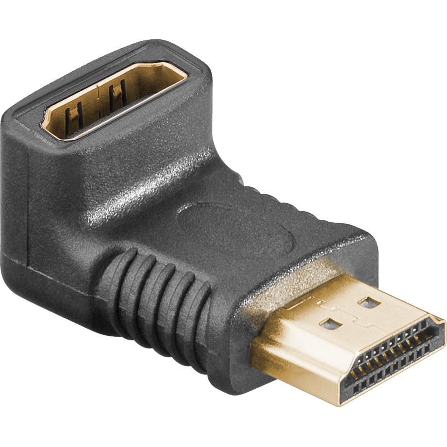 HDMI A A Konvertierungsstecker 90 nach unten - Goobay