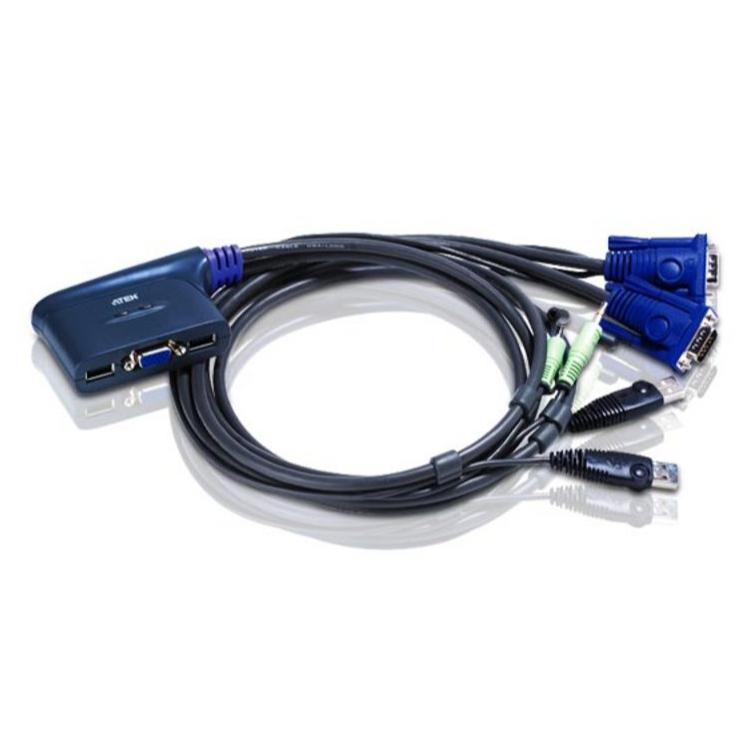 KVM Umschalter VGA / USB / Buchse