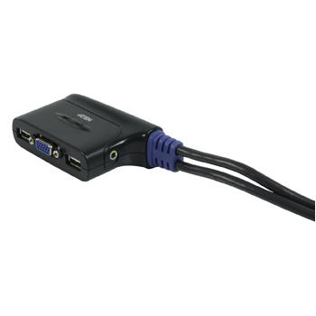 KVM-Umschalter VGA / USB / Buchse - Aten