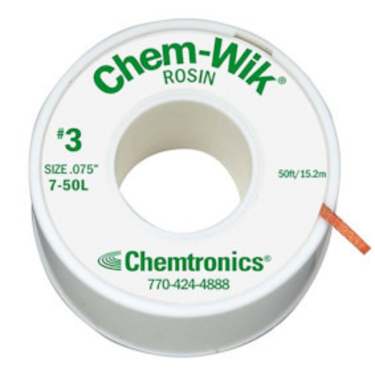 Entlötkolbenband 2 mm - Chemtronics