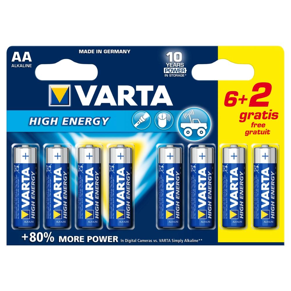 AA Batterie Alkalisch - Varta