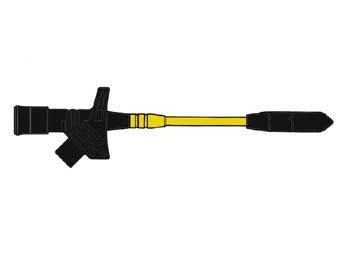 FLEXIBLE CLAMP TESTPEN mit zweiteiliger Klemme (Ventil 2700)
