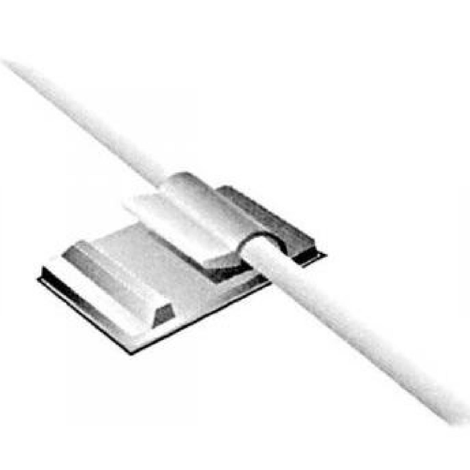 Zelfklevende kabelclip - Max. Ø 7 mm - HQ Products