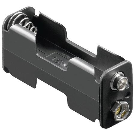 2x AA Batteriehalter