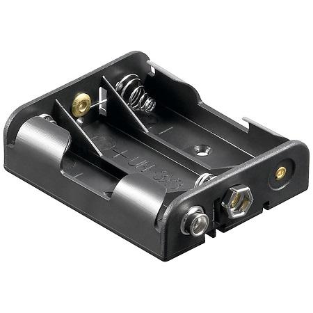 3x AA Batteriehalter - Goobay