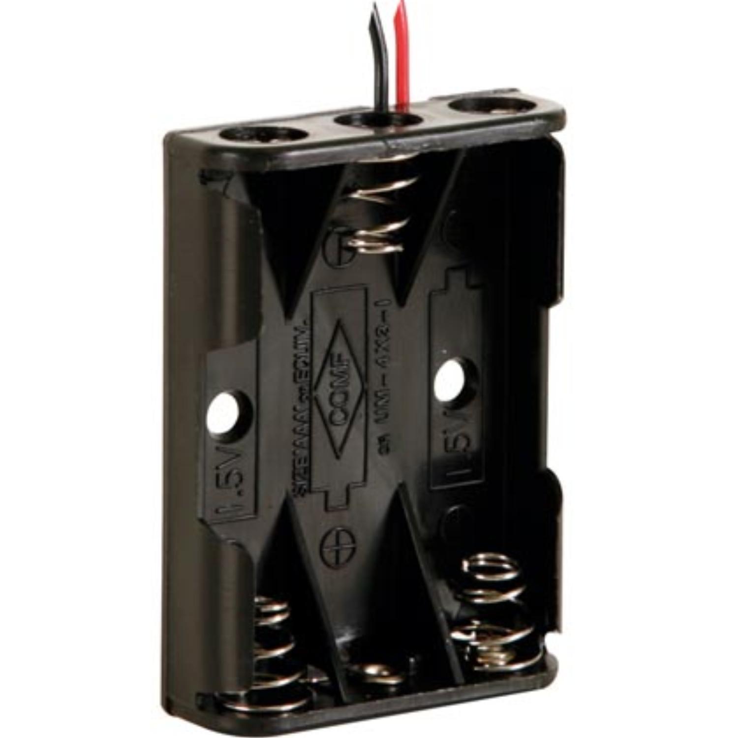 3x AAA Batteriehalter