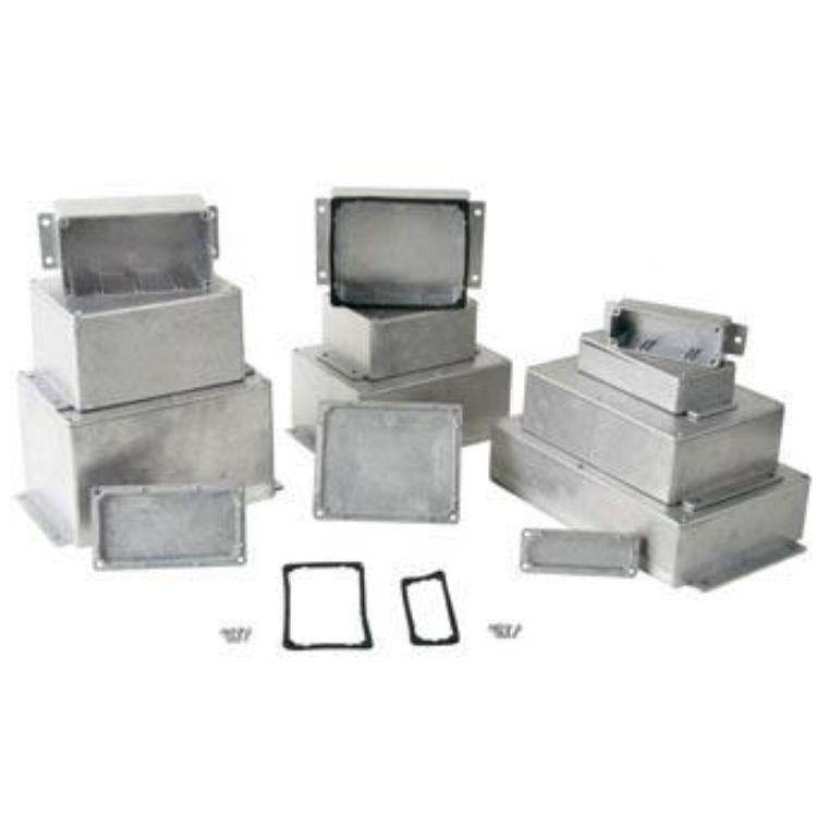 WASSERDICHTES ALUMINIUM DRUCKGUSSGEHÄUSE MIT FLANSCH