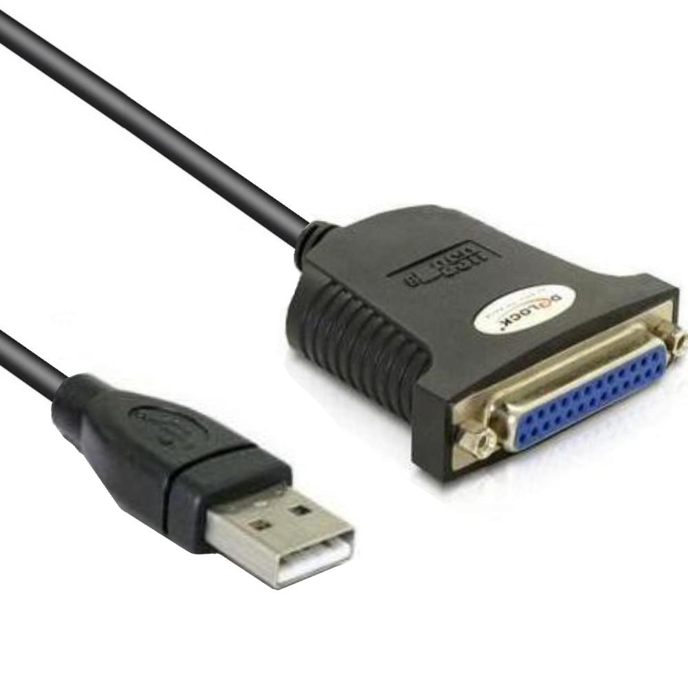 USB A auf 25p D Sub Druckerkabel - Delock