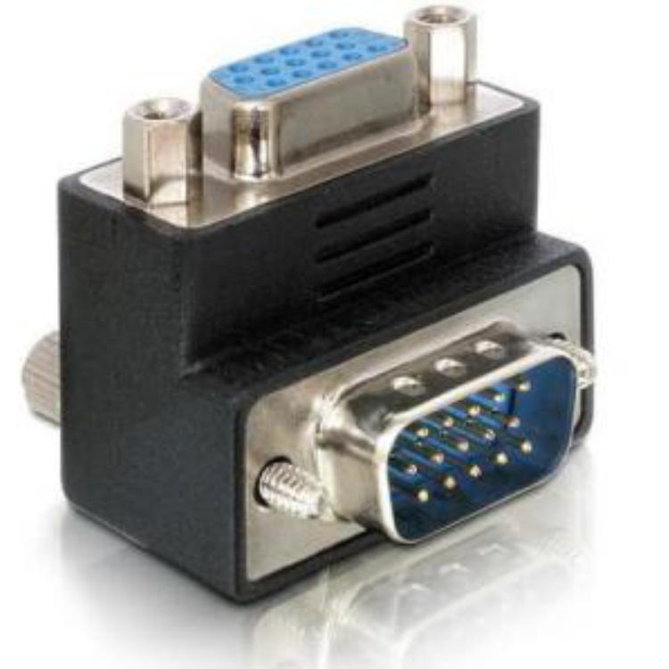 VGA-Adapterstecker (abgewinkelt) - Delock