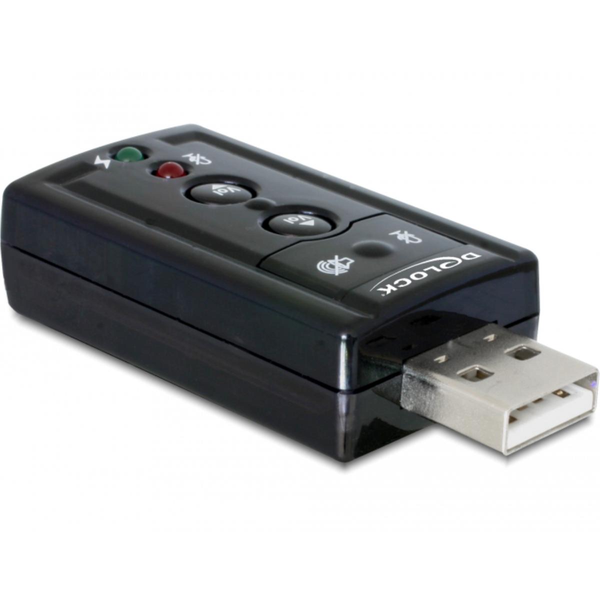 Externe USB 7.1 Soundkarte - Delock