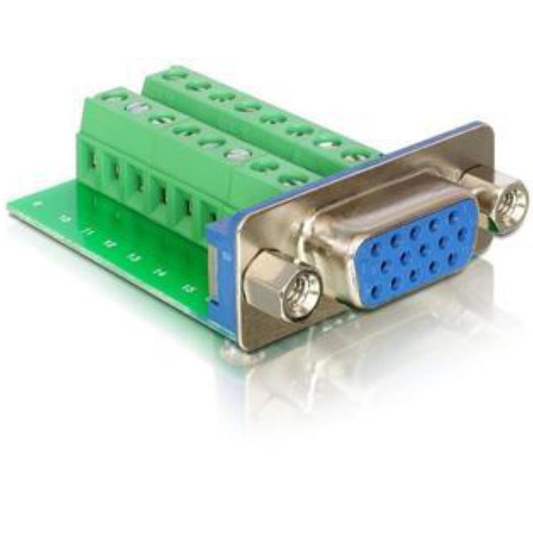VGA auf Terminalblock Adapter - Delock