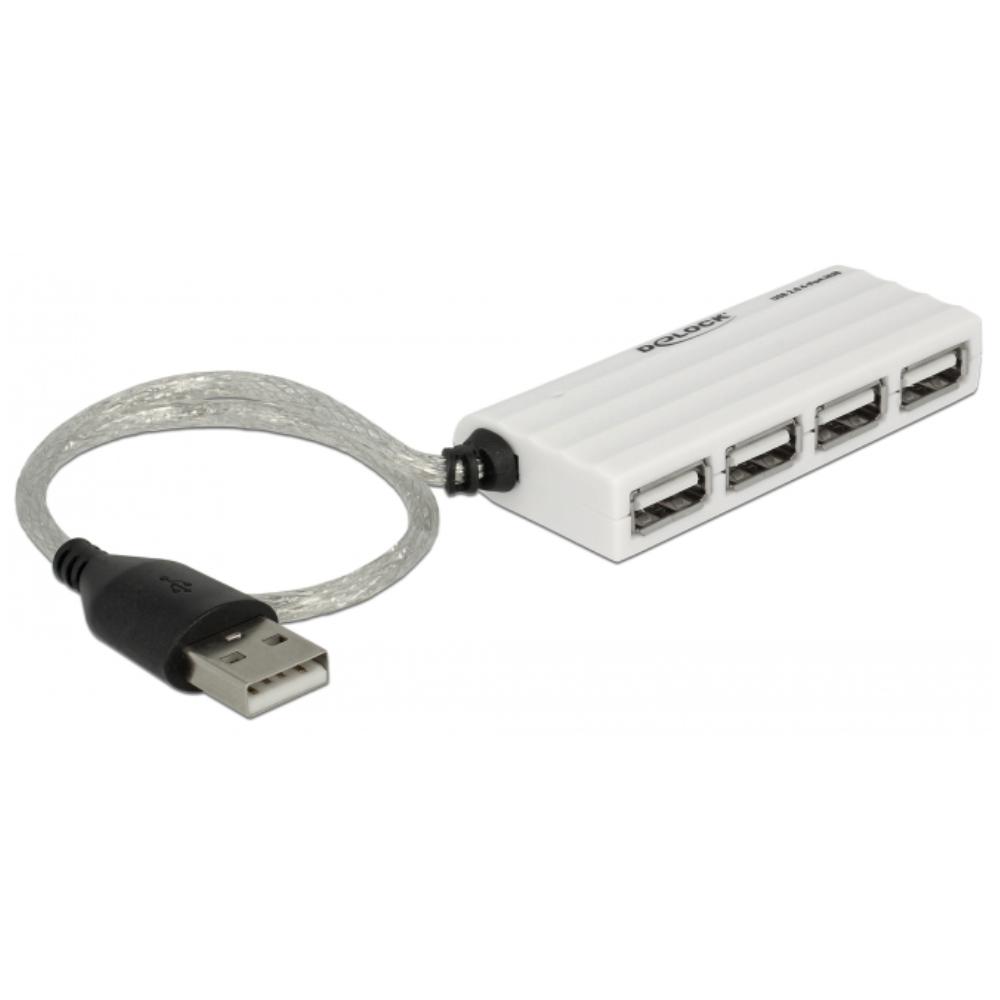 4 Anschlüsse USB 2.0 Hub - Delock